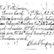 Document formalizing marriage of Sandy Butner and Mary Jane Powe in 1866 (courtesy of Latanya Mclain)